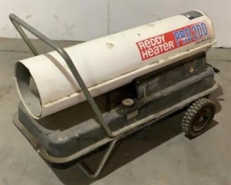 Located in: Chattanooga, TN
MFG Reddy Heater
Model R200A
Power (V-A-W-P) 120V - 60Hz - 3.6A - 1P
Kerosene Heater
200,000 BTU
13 Gal
6.2 PSI
Kerosene
**Sold as is Where is**
Unable To Test