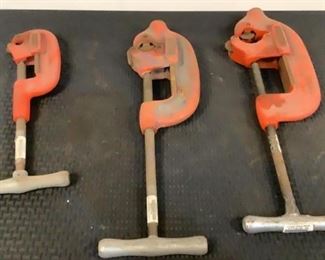 Located in: Chattanooga, TN
MFG Ridgid
Pipe Cutters
(1) 1/8 -2"
(1) 1 - 3"
(1) 2 - 4"
*Sold As Is Where Is*

SKU: G-5-B