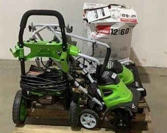 Located in: Chattanooga, TN
Condition "Return"
Assorted Outdoor Power Tools & Equipment
*NOTICE* before placing your bids, these items are one of the following: Returned Item, Discontinued and/or Damaged Product. It is possible that items could be missing parts/pieces. Compass Auctions & Real Estate LLC is not responsible for any damaged or missing items so please inspect before bidding. Thank you, Team Compass.
**Sold as is Where is**
SKU: C-4-B
Does Not Work