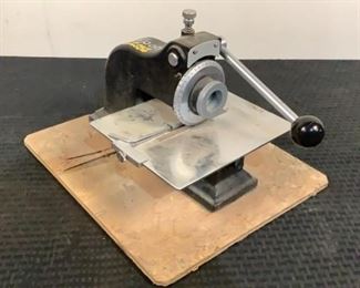 Located in: Chattanooga, TN
MFG Schmidt
Model 4
Nameplate Marking Press Tool
**Sold as is Where is**

SKU: K-3-B