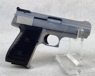 Serial - 136918
Mfg - JIMENEZ
Model - J. A. Nine
Caliber - 9mm Luger
Barrel - 3.75"
Capacity - 12+1
Type - Pistol
Located in Chattanooga, TN
Condition - 3 - Light Wear
This is a Jimenez made J.A. Nine. This firearm has a 12 round capacity and shows off with a HiViz front post and an adjustable rear sight.


(LEO SEARCH AND SEIZURE)