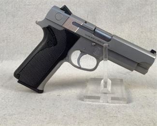 Serial - TFJ8881
Mfg - Smith & Wesson
Model - Model 1086 Pistol
Caliber - 10mm Auto
Barrel - 5"
Capacity - 9+1
Type - Pistol
Located in Chattanooga, TN
Condition - 3 - Light Wear
This Smith & Wesson is the Double Action Only equivalent of the original S&W pistol that the FBI adopted after the 1986 FBI Miami shootout. This is a full steel single stack DAO pistol chambered in the powerful 10mm Auto. This pistol is stainless with black grips.


(LEO SEARCH & SEIZURE)