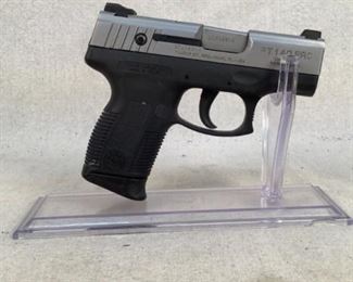 Serial - SCX58854
Mfg - Taurus
Model - Millennium PT140 PRO
Caliber - 40 S&W
Barrel - 3.2"
Capacity - 10+1
Type - Pistol
Located in Chattanooga, TN
Condition - 3 - Light Wear
This Taurus Millennium PT140 Pro is perfect for those in need of a compact pistol without sacrificing caliber. This pistol features a stainless slide and a black frame, as well as a manual safety.

(LEO SEARCH & SEIZURE)