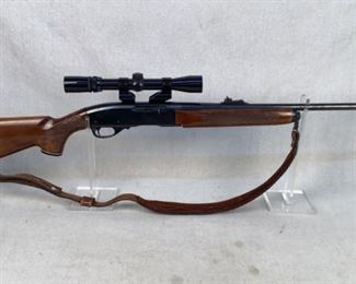 Serial - A7319543
Mfg - Remington
Model - Woodmaster 742
Caliber - 30-06 Springfield
Barrel - 22"
Type - Rifle, Bolt Action
Located in Chattanooga, TN
Condition - 3 - Light Wear
This is a well maintained, wood stocked Remington Woodmaster in the popular hunting cartridge; 30-06 Springfield. This particular rifle comes with a 3-9x32 centerfire scope as well as a vintage leather strap.

(LEO SEARCH AND SEIZURE)