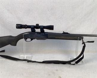 serial - 8329171
Mfg - Remington
Model - Sportsman 74 Auto
Caliber - 30-06 Springfield
Barrel - 22.5"
Type - Rifle, Semi Automatic
Located in Chattanooga, TN
Condition - 4 - Aged, Heavy Wear
This lot contains a Remington Sportsman 74 Auto chambered in 30-06 Springfield. This rifle has a Simmons scope.

(LEO SEARCH & SEIZURE)
