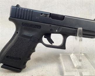 erial - MHD770
Mfg - Glock
Model - 19 GEN3
Caliber - 9x19
Barrel - 4.01"
Capacity - 15+1
Type - Pistol
Located in Chattanooga, TN
Condition - 3 - Light Wear
This is a well-maintained Glock 19. As a generation 3 it boasts comfortable finger grooves in the grip and universal accessory rail. These features alongside the compact size of the firearm make it a more than worthy carry weapon.

(LEO SEARCH AND SEIZURE)
