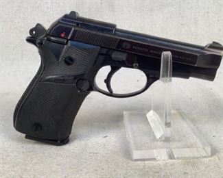 Serial - D32960Y
Mfg - Beretta
Model - 84BB
Caliber - 9mm Short
Barrel - 3.82"
Capacity - 13+1
Type - Pistol
Located in Chattanooga, TN
Condition - 3 - Light Wear
This a Beretta 84BB "Cheetah" pistol in very good condition. Although the firearm is stamped as 9mm short the more commonly used term is 380 ACP. It was produced through the year of 1994, but appears as if it was only fired a handful of times. The Cheetah was advanced for its time, it is easily manipulated with gloved fingers, and has a staggered magazine.

(LEO SEARCH AND SEIZURE)