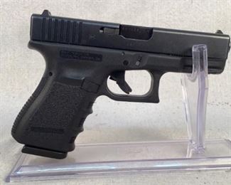 Serial - KKD476
Mfg - Glock
Model - 23 GEN3
Caliber - 40 S&W
Barrel - 4.01"
Capacity - 13+1
Type - Pistol
Located in Chattanooga, TN
Condition - 3 - Light Wear
This is a Glock 23 Gen3 kept in immaculate condition. Identical in size to it sister, the Glock 19, it allows the owner to choose between conceal and open carry.

(LEO SEARCH AND SEIZURE)