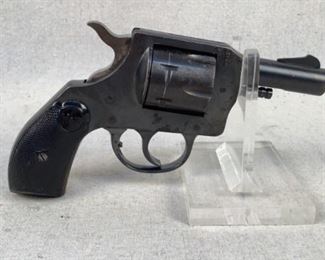 Serial - AT06765
Mfg - H&R Inc
Model - Model 732 Revolver
Caliber - 32 S&W
Barrel - 2.5"
Capacity - 6
Type - Revolver, Double Action
Located in Chattanooga, TN
Condition - 4 - Aged, Heavy Wear
This H&R Inc model 732 is an amazing addition to any revolver collection. This revolver is built like a tank and when you get it in your hands- you'll feel it too. This revolver is blued and has a black plastic grip with noticeable surface rust.

(LEO SEARCH & SEIZURE)