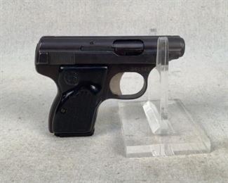 Serial - A41429
Mfg - Sterling
Model - 22 Pistol
Caliber - 22 Long Rifle
Barrel - 2.5"
Capacity - 6+1
Type - Pistol
Located in Chattanooga, TN
Condition - 3 - Light Wear
This Sterling Arms .22 Pistol is ideal for those who need a pocket gun or a "mouse" gun for defense or protection from animals. This pistol is blued and has plastic black grips.

(LEO SEARCH & SEIZURE)