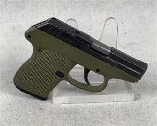 Serial - 76060
Mfg - Kel-Tec
Model - P-32
Caliber - 32 Auto
Barrel - 2.7"
Capacity - 6+1
Type - Pistol
Located in Chattanooga, TN
Condition - 3 - Light Wear
This is a Kel-tec P-32 known for not only its compact size but also its durability and reliability. This particular P-32 comes in a coveted olive drab shade of green. With a heavy trigger pull that compensates for no manual thumb safety this pistol makes the list for an everyday pocket pistol.

(LEO SEARCH AND SEIZURE)