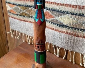 Curly 'Long Hair', Ma-Kai-Yah by John Martin
3"w X 10"h X 3.5"D