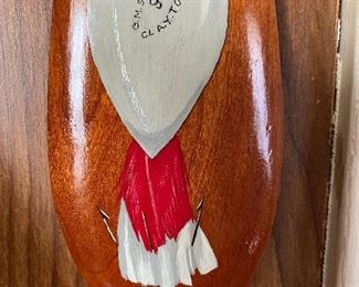 G. M. Skinner Clayton NY hand painted oar by J. Miller 2"w X 22"h Buy it now $40