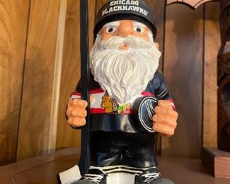 Chicago Blackhawks sculpture, 5.5"w X 11"h