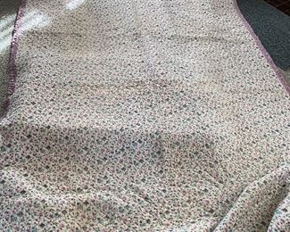 Handmade quilt for twin bed $40