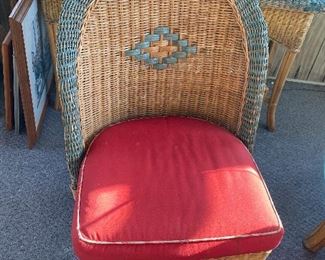 Table 4 chairs, Console, 2 occasional chairs, small side table BUY IT NOW $300 for set; 18"w X 36"h X 22"d (16" seat height)