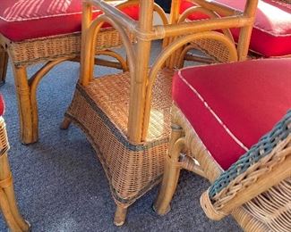 Table 4 chairs, Console, 2 occasional chairs, small side table BUY IT NOW $300 for set