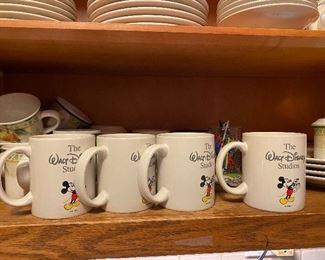 Walt Disney studio mugs