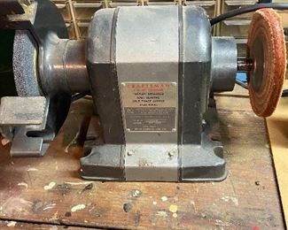 Craftsman 1/4 HP Grinder Split phase motot 3450 RPM Model 397.19571 BUY IT NOW $20, did not check for working.