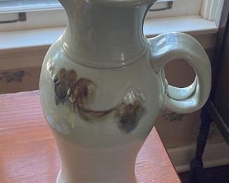 Pottery Pitcher By Robert Martin BUY IT NOW $40