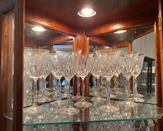 Crystal stemware