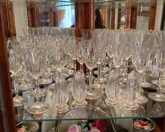 Crystal stemware, China from Bavaria