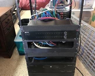 Audio Rack and Components