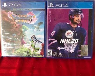 PS4 Dragon Quest XI and NHL20 Games