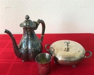 Silver Plated Serving Pieces