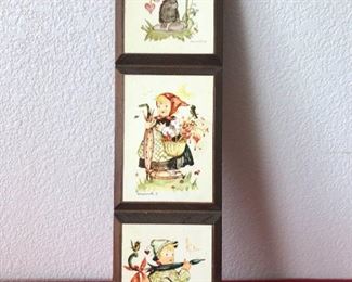 Vintage Hummel Wall Picture