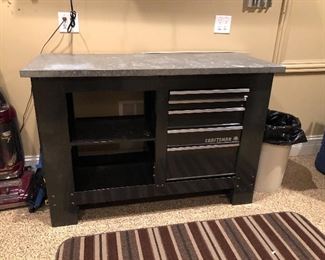 Craftsman 5 drawer tool storage and workbench combo