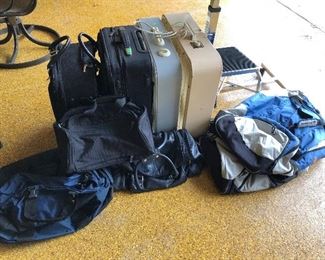 Luggage including LLBean & Timberland duffels