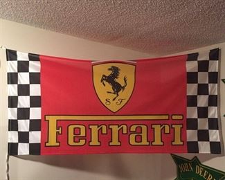 Ferrari racing memorabilia 