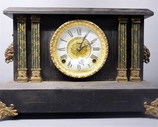 E. Ingraham Co. Antique Mantel Clock