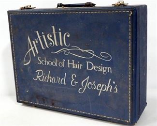 Vintage Artistic Richard & Joseph's School Of Hair Design Case
