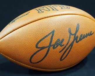 Joe Greene Pittsburg Steelers Auto Signed Football