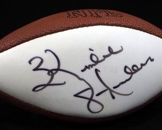 Autographed Mini Footballs, Qty 4, Players Include Brandon Allen, Jim Lynch, Ed Budde And More