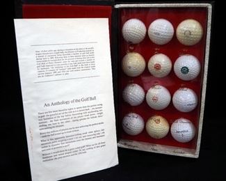Neiman Marcus Anthology Of The Golf Ball Collection In Display Book