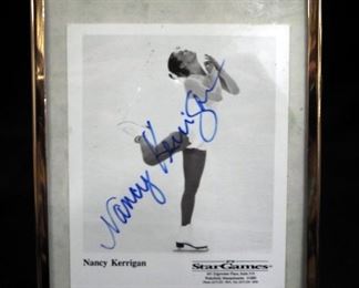 Autographed Nancy Kerrigan Olympian Figure Skater Photo
