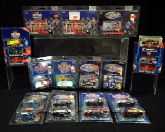 Action 1:64 Scale Stock Car And Dragster Collection, Various Drivers, Approx Qty 22