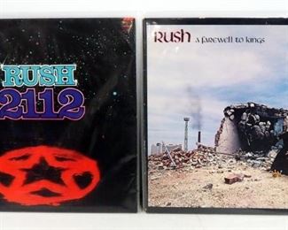 Rush Vinyl LPs, Includes A Farewell To Arms And 2112