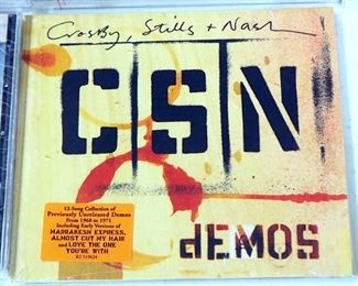 Crosby, Stills, Nash & Young CDs, Some Solo, Various Titles, Some Remastered, Total Qty 10, 9 Still Factory Sealed
