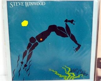 Steve Winwood Vinyl LPs, Includes Chronicles, Arc Of A Diver, Back In The High Life, And Self-Titled