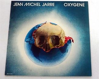 Vinyl LPs And CDs, Includes Kraftwerk Autobahn, Mike Oldfield Tubular Bells, And Jean Michel Jarre Oxygene, Total Qty 5