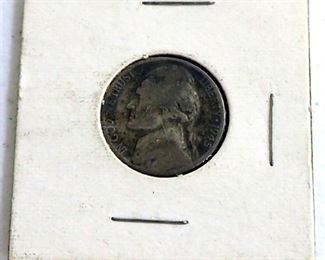 Jefferson Silver Nickels, Qty 135, Years Range 1939-1964