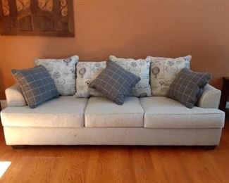 New sofa and loveseat