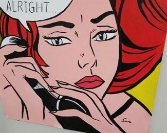 Original by "Roy Lichtenstein "