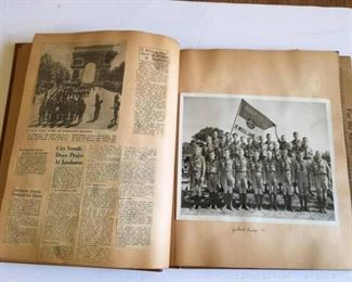 Vintage 1930s and 40s Boy Scout Scrap Book full of fun