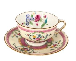 Royal Doulton Charlotte Demitasse Cups & Saucers