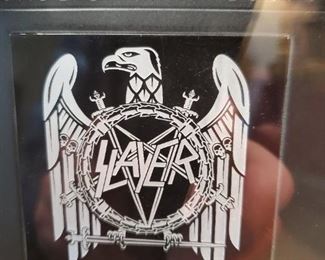 Rare, metal case Slayer "Decade of Aggression" Live